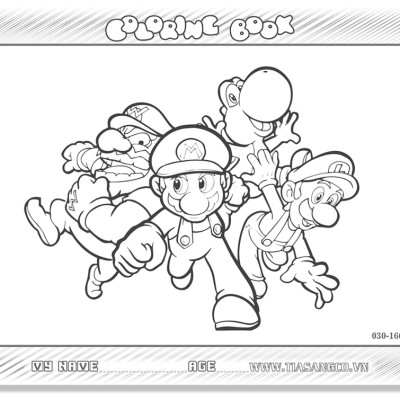 Xếp hình Tia Sáng Super smash Bros Ultimate 2 (30 Mảnh Ghép) - Tặng kèm tranh tô màu cho bé