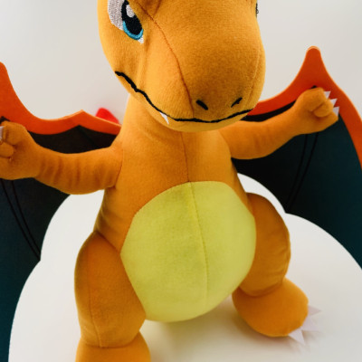 Gấu bông pokemon rồng Charizard Shiny (30 cm) nguyên tem nguyên tag xịn mịn đẹp hàng cao cấp, an toàn cho trẻ nhỏ