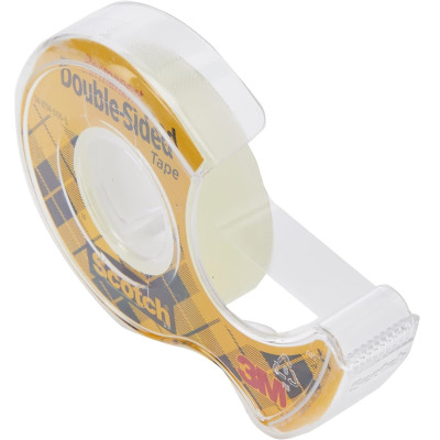 Băng keo 2 mặt đa năng trong suốt có khung cắt Scotch 3M SB-BK137 - Dán đồ thủ công craft, dán hồ sơ, gói quà, sửa vết rách