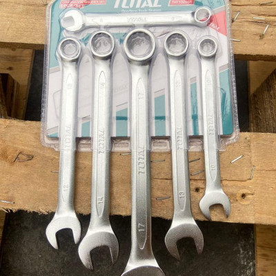 BỘ 6 CỜ LÊ VÒNG MIỆNG 8- 17MM TOTAL THT102266 - HÀNG CHÍNH HÃNG