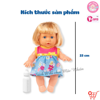 Đồ Chơi Búp Bê VDORA Có Âm Thanh Cho Bé Gái từ 3 Tuổi (Nhiều loại lựa chọn)