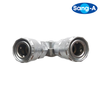 Đầu nối nhanh chia 2 MLY 22 Sang-A (Hàn Quốc)