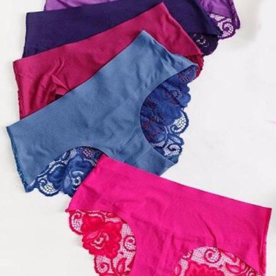 COMBO 05 QUẦN LÓT NỮ SU PHỐI REN SAU SIÊU ĐẸP QL1305 (Màu ngẫu nhiên)