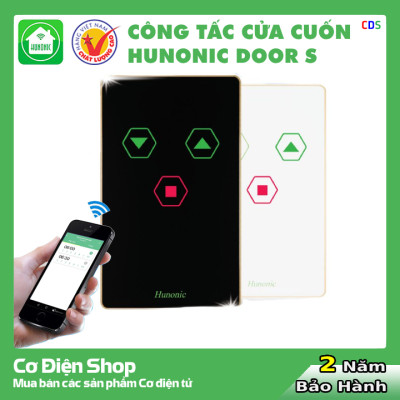 Công Tắc Cửa Cuốn Wifi Hunonic Door S - Phiên Bản Mới 2024 - Bảo Hành 24 Tháng
