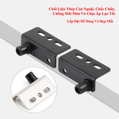 Bản Lề Trục Xoay KUNBE Cánh Gỗ Dạng Trục Xoay 360 Phù Hợp Lắp Đặt Cửa Tủ, Kệ, Nội Thất Tiện Lợi