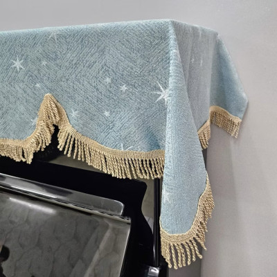 Bộ khăn phủ đàn piano cơ phong cách Châu Âu cổ điển sang trọng chống bụi chống xước - Hàng chính hãng