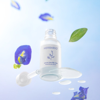 Serum Hoa Đậu Biếc Herbario 30ml ngăn ngừa lão hóa thuần chay