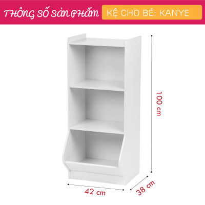 Kệ để đồ chơi cho bé SMLIFE Kanye