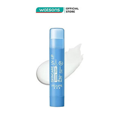 Son Dưỡng Môi Chống Nắng MizuMi Skincare UV Lip Glassy Balm Clear SPF50+ PA++++ 3.5g