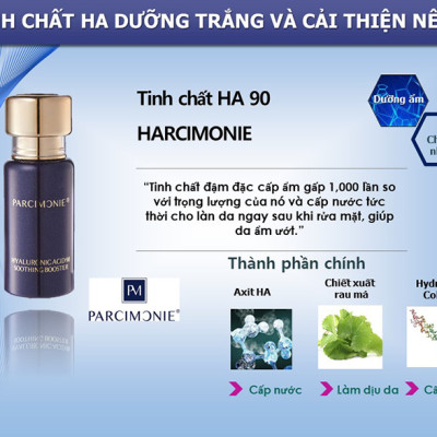 Bộ Tinh Chất HA 90 S+Miracle Dưỡng Ẩm, Chống Nhăn 15ml/lọ, Set/3 lọ 