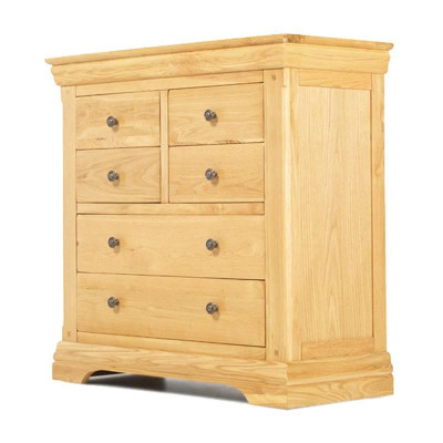 Tủ 6 Ngăn Kéo Đứng Victoria Gỗ Sồi IBIE