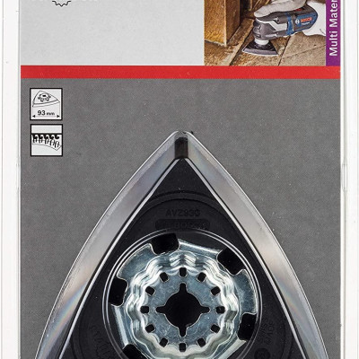 ĐẾ CHÀ NHÁM TAM GIÁC AVI 93 G 93MM BOSCH 2608000493 - HÀNG CHÍNH HÃNG