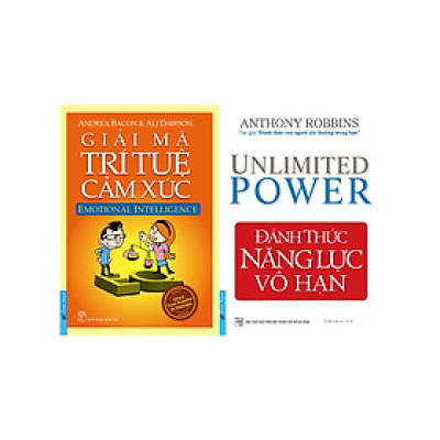 Combo 2 Cuốn: Đánh Thức Năng Lực Vô Hạn + Giải Mã Trí Tuệ Cảm Xúc_FN