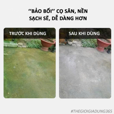 Dung Dịch Diệt Rong Rêu – Làm Sạch Tường, Mái Nhà, Sân Vườn Nhanh Chóng Túi 500gram