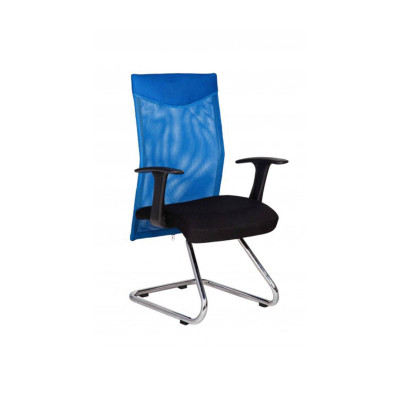 Ghế phòng họp chân quỳ inox bọc vảiSMLIFE Phoebe