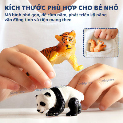 Đồ Chơi Mô Hình Động Vật Similation Toy Set Mideer, Đồ Chơi Giáo Dục Cho Bé 2,3,4,5,6 tuổi