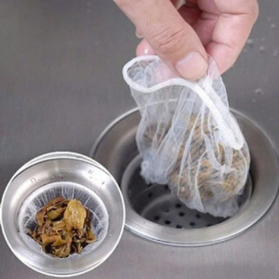 Combo 300 Túi Lọc Rác Bồn Rửa Bát - Túi Lưới Lọc Rác Giúp Ngăn Chặn Tắc Đường Ống