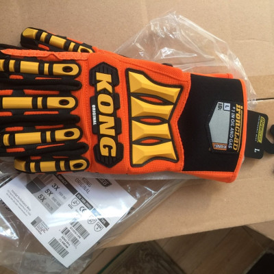 GĂNG TAY KONG ORIGINAL CHỐNG VA ĐẬP CHỐNG DẦU - CODE SDX2 (KONG VÀNG)