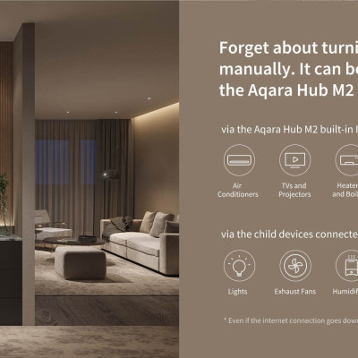 Aqara Hub M2 Bộ Điều Khiển Trung Tâm Zigbee 3.0 và Hồng Ngoại