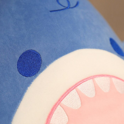 Thú nhồi bông cá mập cơ bắp - Size từ 45cm đến 75cm - Quà tặng cá mập cơ bắp nhồi bông êm mịn dễ thương - Gối ôm mềm mịn cho bé