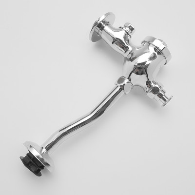 Vòi nhấn xả tiểu nam Đồng mạ Chrome