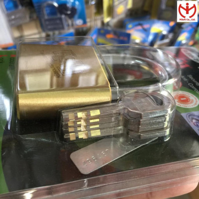 Ổ khóa Real RL8034-01 thân đồng rộng 60mm - MSOFT