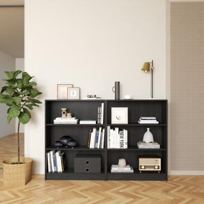 [Happy Home Furniture] CATY, kệ sách 3 tầng,  80cm x 28cm x 106cm (DxRxC), KSA_007