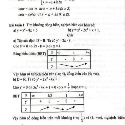 Sách - Phương Pháp Giải Các Chủ Đề Căn Bản Giải Tích 12 (dùng chung cho các bộ sgk hiện hành) HA