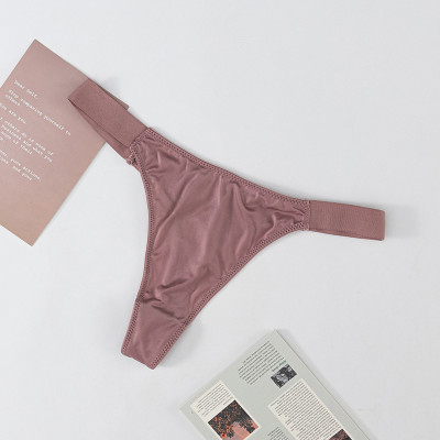 Combo 5 quần lót liền mạch lụa băng gợi cảm mới cho nữ cạp thấp thể thao yoga vô hình cho nữ Q8255