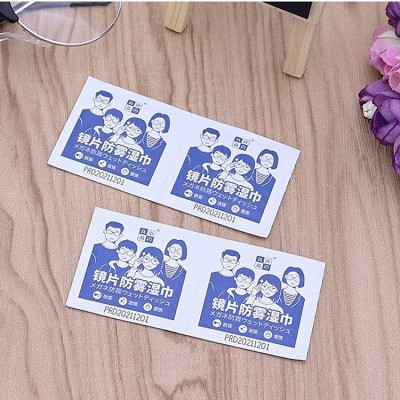 Hộp 100 Khăn Lau Kính Nano, Khăn Giấy Chống Bám Hơi Nước, Chống Mờ Sương, Mồ Hôi, Chống Nhờn, Vân Tay Kháng Khuẩn