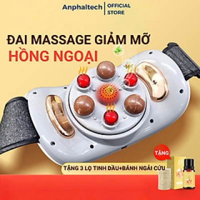 Đai Massage tan Mỡ Bụng MISUKO BM-B45 Đai Rung tan Mỡ Bụng Kết Hợp Nhiều Chế Độ Massage Và Nhiệt Giúp Đánh Tan Mỡ Bụng