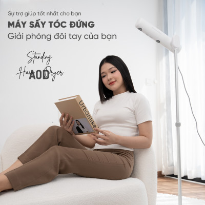 MÁY SẤY TÓC ĐỨNG VIETNAMROBOVAC A0D - HÀNG CHÍNH HÃNG BH 12 THÁNG