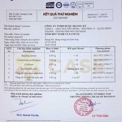 [500gr] Tinh bột nghệ Ulnatech (Nano Curcumin, combo 2 lon, mỗi lon 250gr) - Chuyên viêm loét dạ dày, sức khỏe mẹ sau sinh