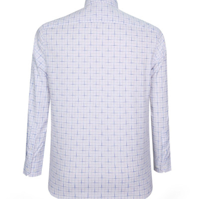 Áo sơ mi nam KHATOCO dài tay caro A1MD538T1-CNCR615-2609-D