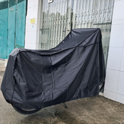 Bạt Trùm Xe Máy Vải Dù Cao Cấp - Giao màu ngẫu nhiên