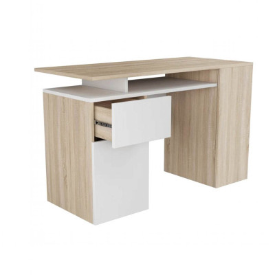 Bàn vi tính gỗ phong cách hiện đại SMLIFE Dazai