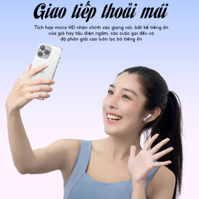 Tai nghe Bluetooth PISEN C2 ANC ENC True wireless, Kim Ánh cho dùng thử 30 ngày, hàng chính hãng, bảo hành 18 tháng