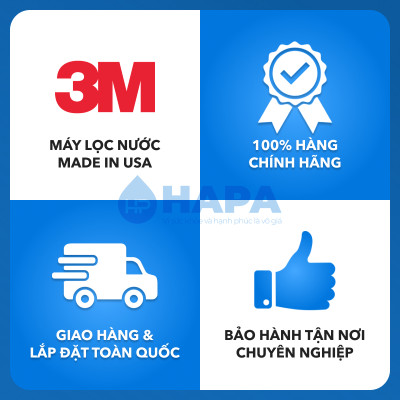 Máy Lọc Nước Đầu Nguồn 3M AP11T-420 Sinh Hoạt Gia Đình Căn Hộ Chung Cư Nhà Phố - Hàng Chính Hãng 3M Mỹ