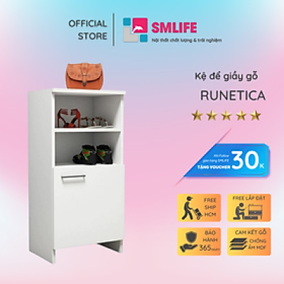 Tủ giày gỗ công nghiệp thiết kế đẹp hiện đại SMLIFE Runetica