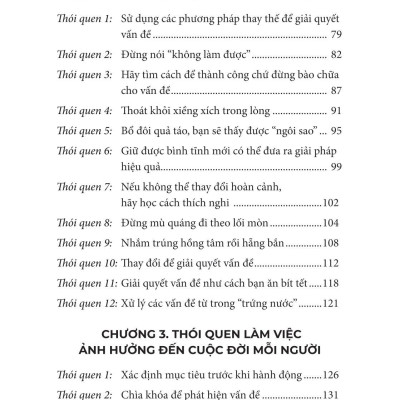 Thói Quen Tốt Tạo Ra Cuộc Sống Chất