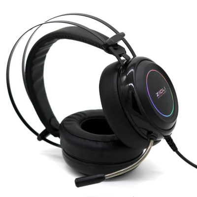Tai nghe Gaming ZIDLI ZH-7RB (Sound 7.1, Led fix RGB) Black _ Hàng chính hãng