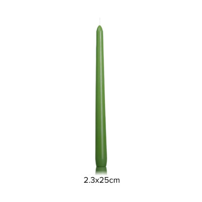 Hộp 6 Nến Thơm Taper Eden Candle FTRAMART EDC2331 (25cm) - Xanh Lá
