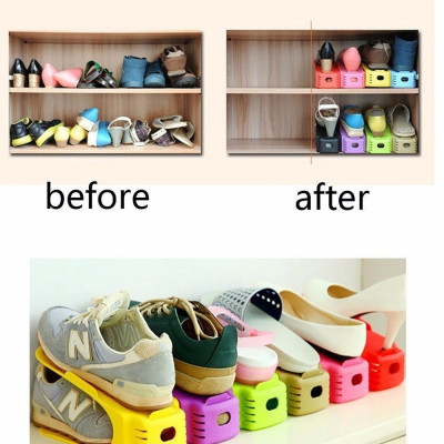 Combo 10 Đế Để Giày Dép Thông Minh Tiết Kiệm Diện Tích Giao Màu Ngẫu Nhiên