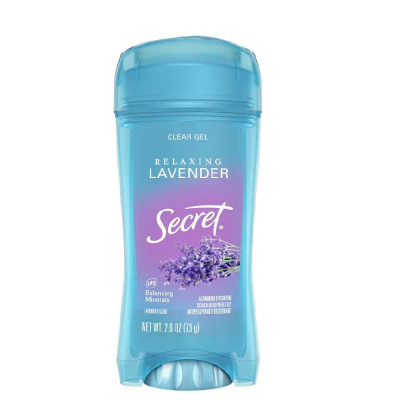Gel Khử Mùi Secret Luxe Lavender Dành Cho Nữ Hương Hoa Oải Hương Thư Giãn 73g