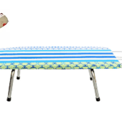 Bàn để ủi quần áo gấp gọn chân Inox 30*80 cm+ Tặng kèm áo bọc, mẫu ngẫu nhiên