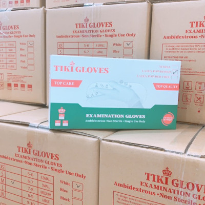 Găng Tay Cao Su Y Tế - Bao Tay Y Tế Có Bột An Toàn Nhiều Size (Hộp 100c)