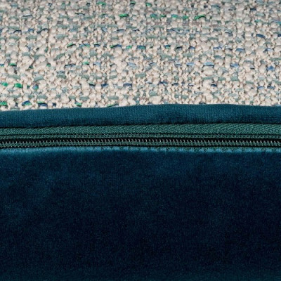 SCATTER BOX Vỏ Gối Cao Cấp nhập khẩu Ireland Anh Quốc LEAH màu GREEN kích thước 43X43CM Phong cách hiện đại