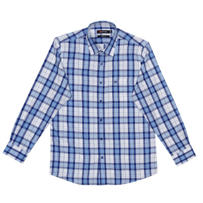 Áo sơ mi nam tay dài form suông Khatoco A1MD468T1-CNCR034-2407-D