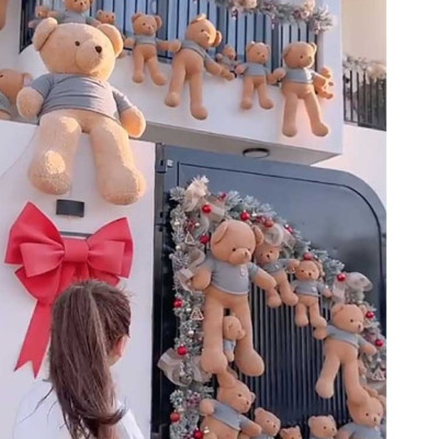Gấu bông teddy lông xù mặc áo len đáng yêu - Size từ 60cm đến 1m1 - Quà tặng teddy lông xù mỳ nhồi bông siêu to khổng lồ.