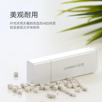 Ugreen UG40753CM104TK Màu Trắng Đầu đọc thẻ nhớ USB 3.0 sang SD TF cao cấp - HÀNG CHÍNH HÃNG